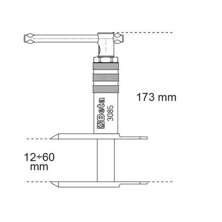 Beta Tool for retracting brake pistons 030850010